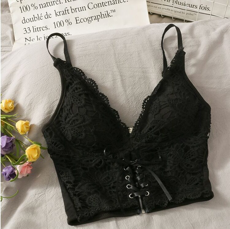 Black Lace Bustier Top - Beautynation - International Makeup & Skincare