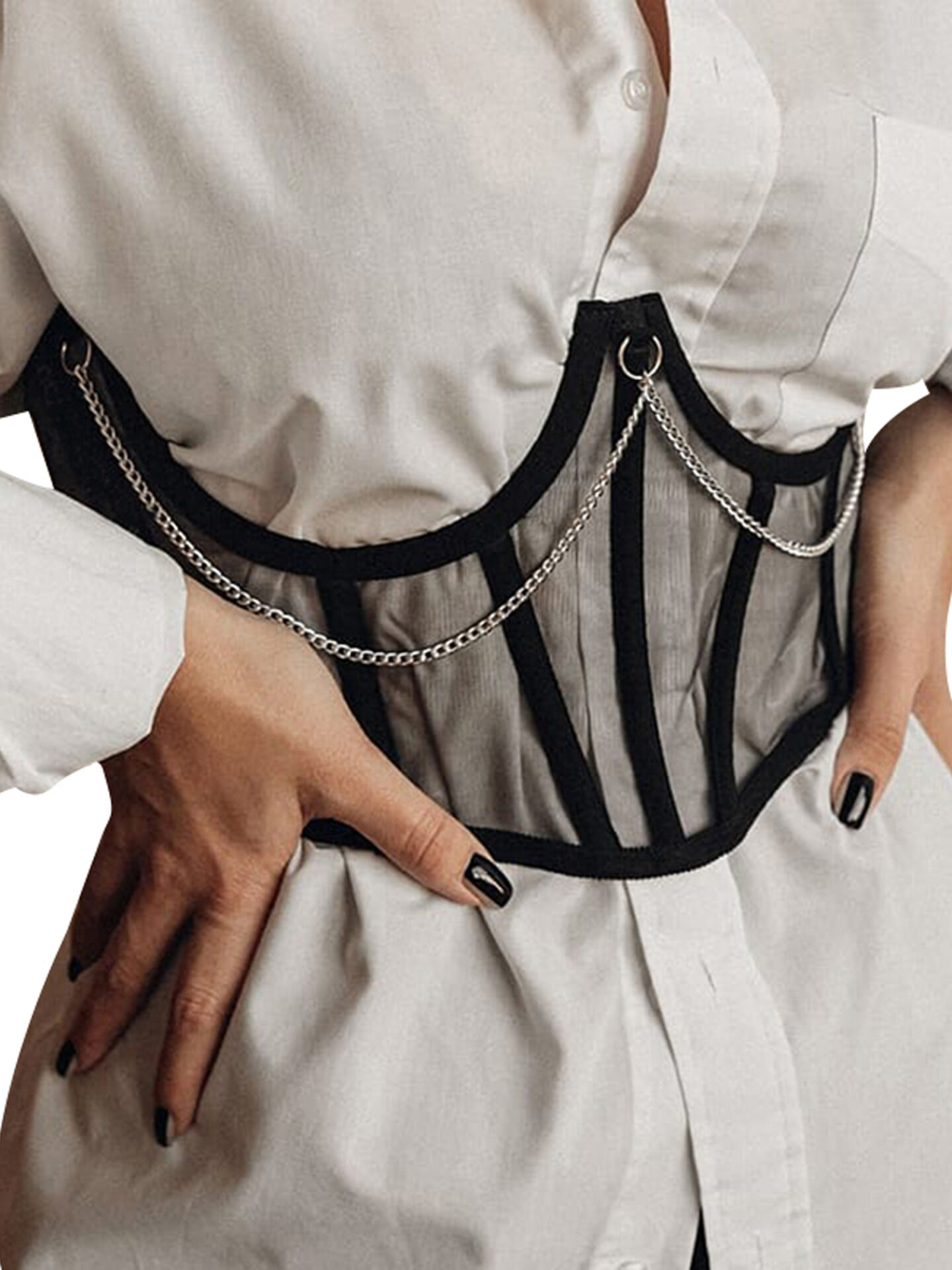 Chained Waist Corset - Beautynation - International Makeup & Skincare